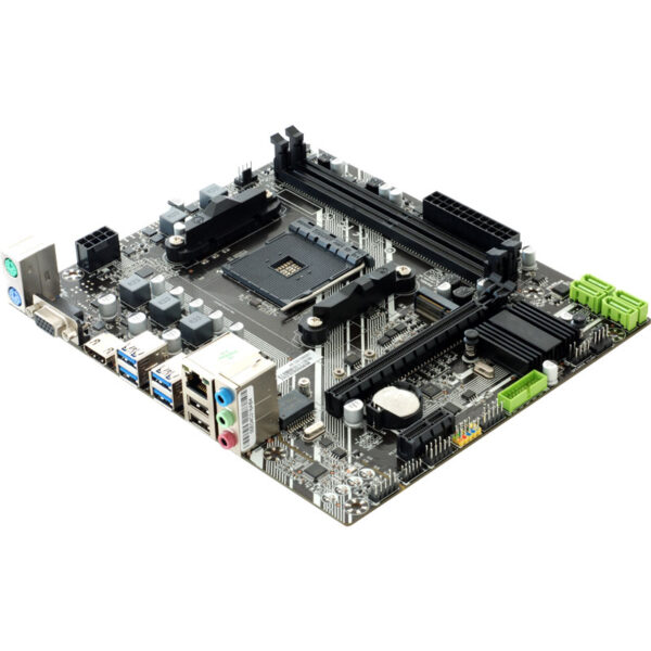 Esonic Motherboard AMD B450 2XDDR4 Micro-ATX Mainboard B450DA1 V12 - Image 2